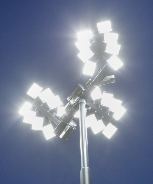 Bærum, Bjørnegård kunstgressbane - idrettsbelysning - 20220419-267