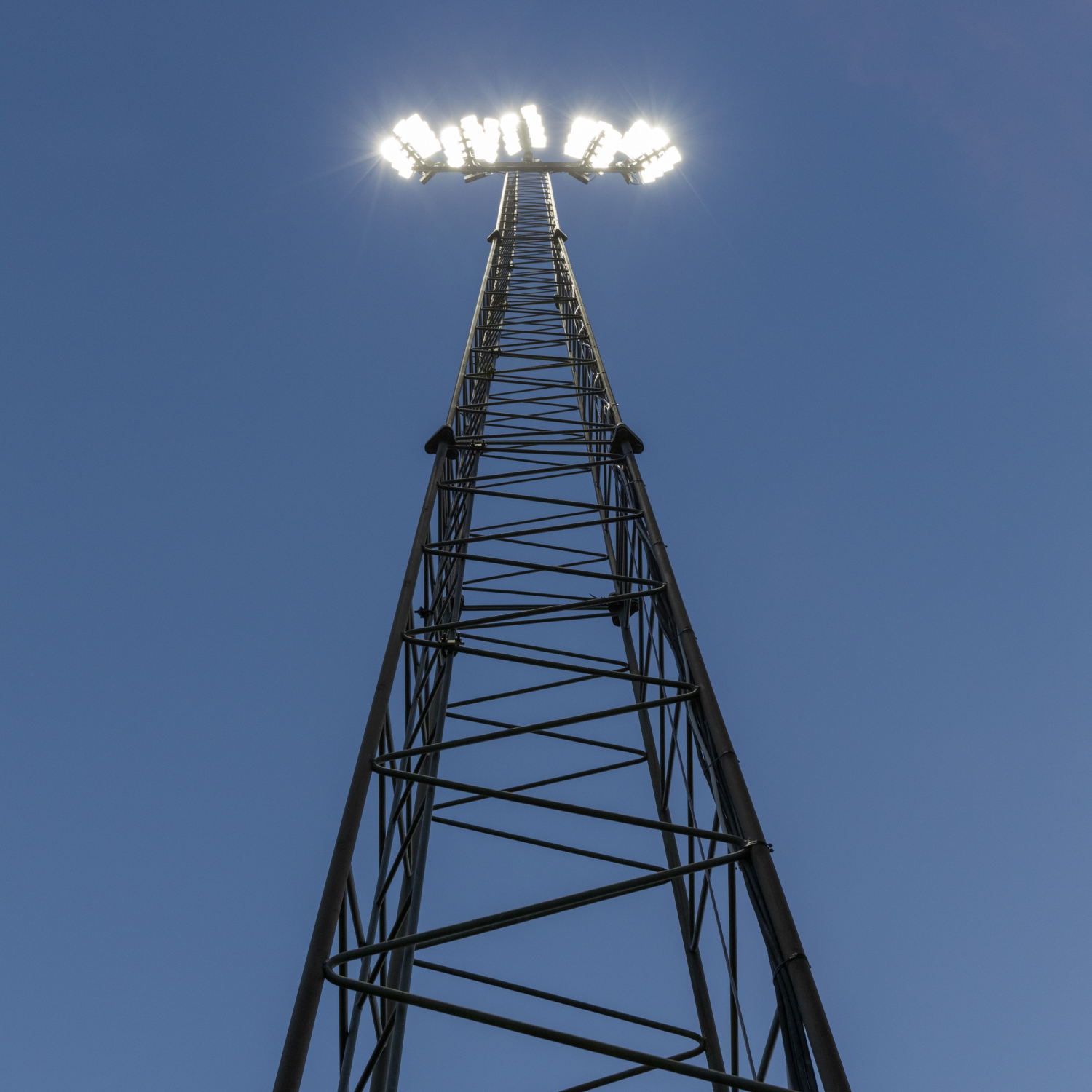 Bærum, Hoslebanen - idrettsbelysning - 20221031-171